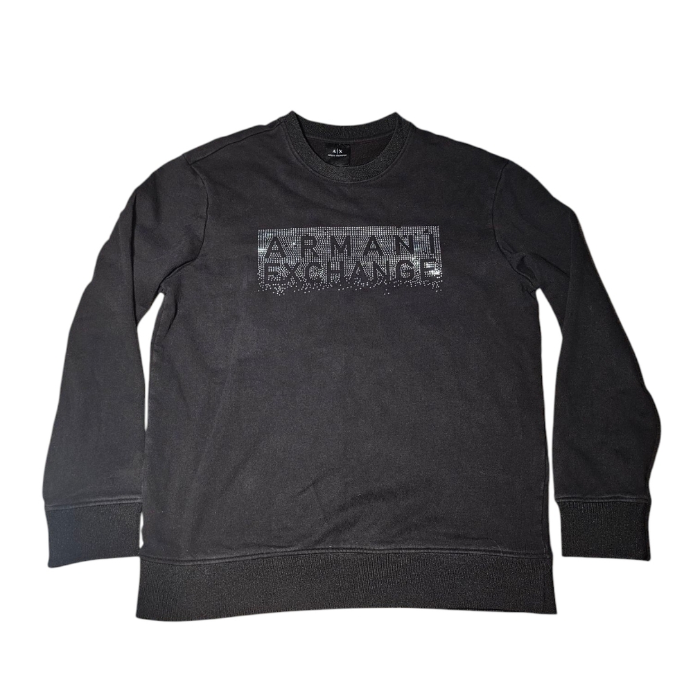 Armani Exchange Black Men's SweaterA|X Armani Exchange Sweatshirt M Black Rhines